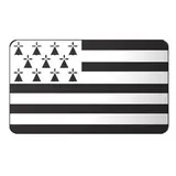 Étiquette adhésive drapeau breton 32 x 19 mm - Boîte de 500 - Étiquettes adhésives alimentaires