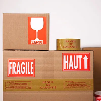 Étiquettes d'expédition Fragile 12 x 8 cm - Marquage d'expédition-3