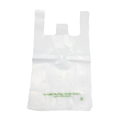 Sac bretelle plastique réutilisable transparent PEBD 10L 50μ 26 x 12 x 45 cm - Liasse de 500 - Sacs plastique bretelles