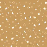 Papier cadeau kraft brun étoiles blanches 70 cm x 50 m 80 g/m² – Le rouleau - Papiers cadeaux Noël