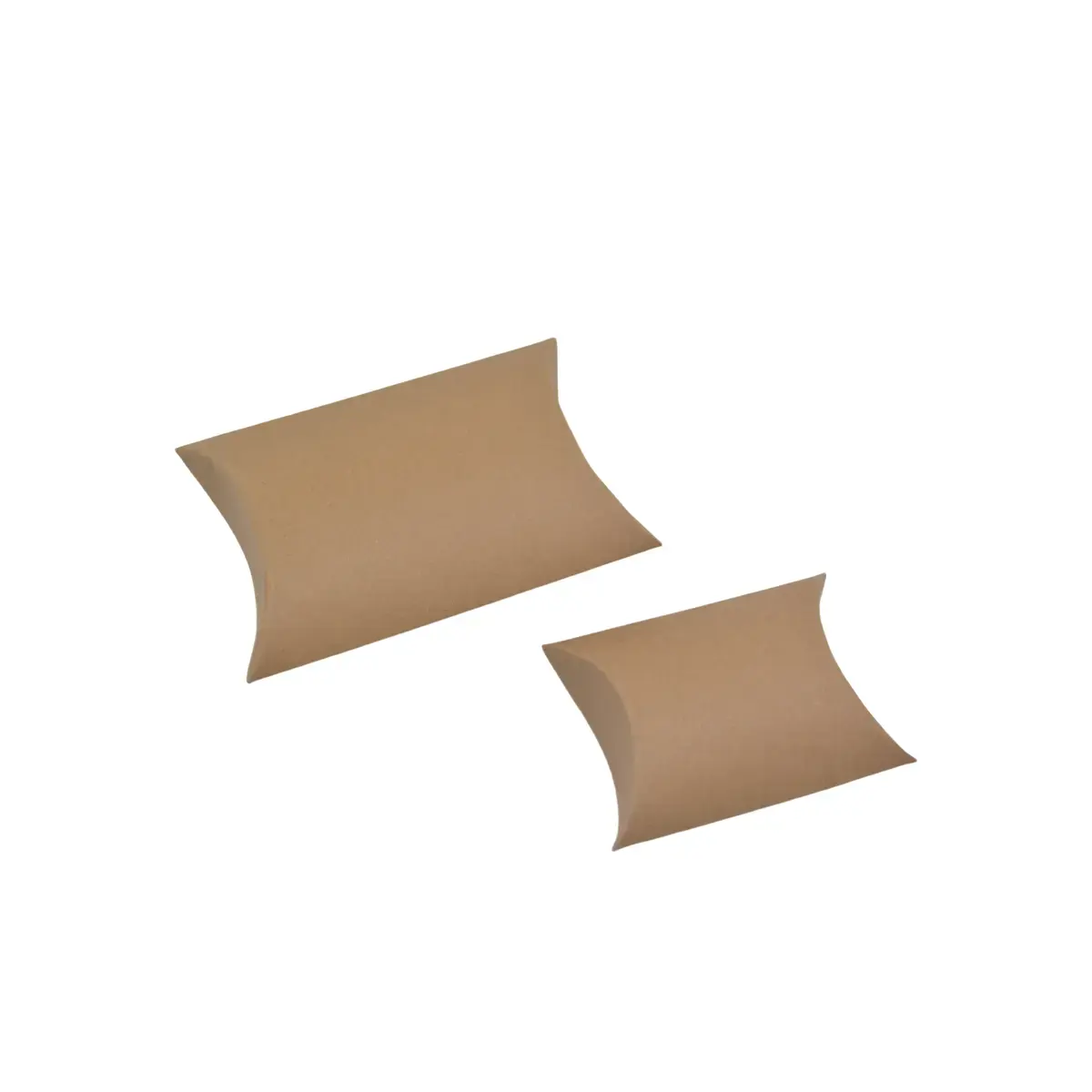 Boîte berlingot kraft brun 7 x 7 x 3 cm – Paquet de 100 - Boites berlingots-2
