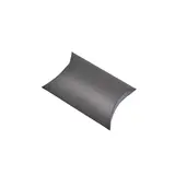 Boîte berlingot kraft noir 7 x 7 x 3 cm – Paquet de 100