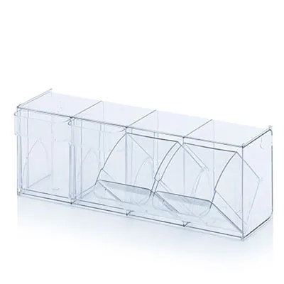 Bac 4 tiroirs basculants 60 x 16,8 x 20,7 cm - Blocs tiroirs-3