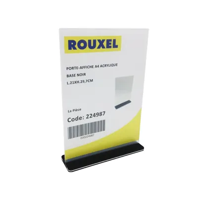 Porte-visuel droit - Porte-visuels de comptoir-3