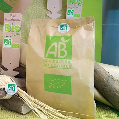 Étiquettes adhésives Agriculture biologique - Étiquettes adhésives alimentaires-2