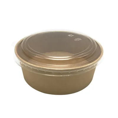 Couvercle plastique pour bol salade rond ø 18,5 cm - Lot de 50 - Boîtes salade, Bols salade-3