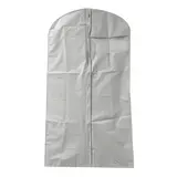 Housse vêtement en PEVA 60 x 110 cm Gris clair - Housse de protection vêtement - Lot de 5 - Housses à vêtements