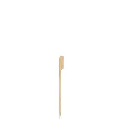 Pique bambou Golf 9 cm - Pic bambou Golf - Brochette bambou Golf - Lot de 100 - Touillettes bois, Piques à brochettes et Pailles carton