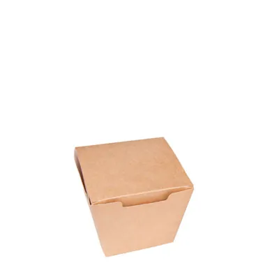 Pot à pâtes carton 780 ml - Emballage pasta box - Brun - Lot de 25 - Boites snacking-2