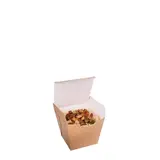 Pot à pâtes carton 450 ml - Emballage pasta box - Brun - Lot de 50 - Pots à soupe, Boîtes à pâtes