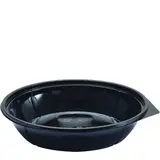 Bol salade 800 ml plastique Noir ø 21,5 x 4,5 cm - Bol plastique - Lot de 150 - Boîtes salade, Bols salade