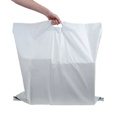 Pochette d'expédition avec poignée LDPE 69 x 64 cm - Enveloppe d'expédition - Paquet de 50 - Pochettes d'expédition plastique-3