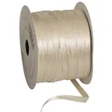 Ruban satin écru double face 6 mm x 91 m - Rubans cadeaux, Rubans tissu, Cordons