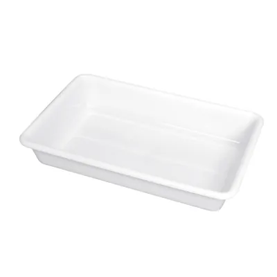 Bac alimentaire plastique 6 Litres 43 x 28,5 x 7,5 cm - Bac plat - Bac traiteur - Bacs traiteurs, Bacs alimentaires