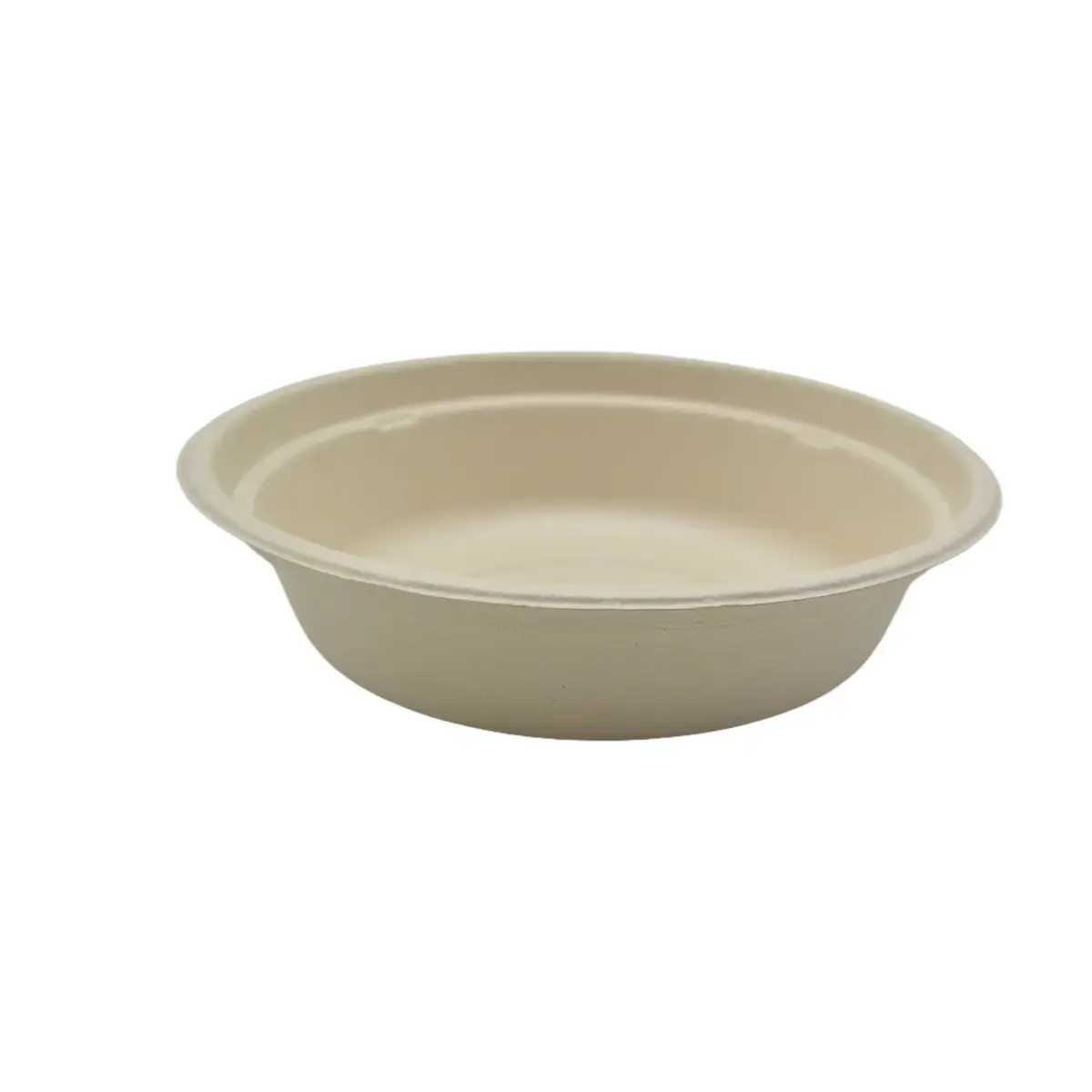 Bol salade 1000 ml fibre végétale ø 20,8 x 6 cm - Bol salade biodégradable - Lot de 50 - Saladiers