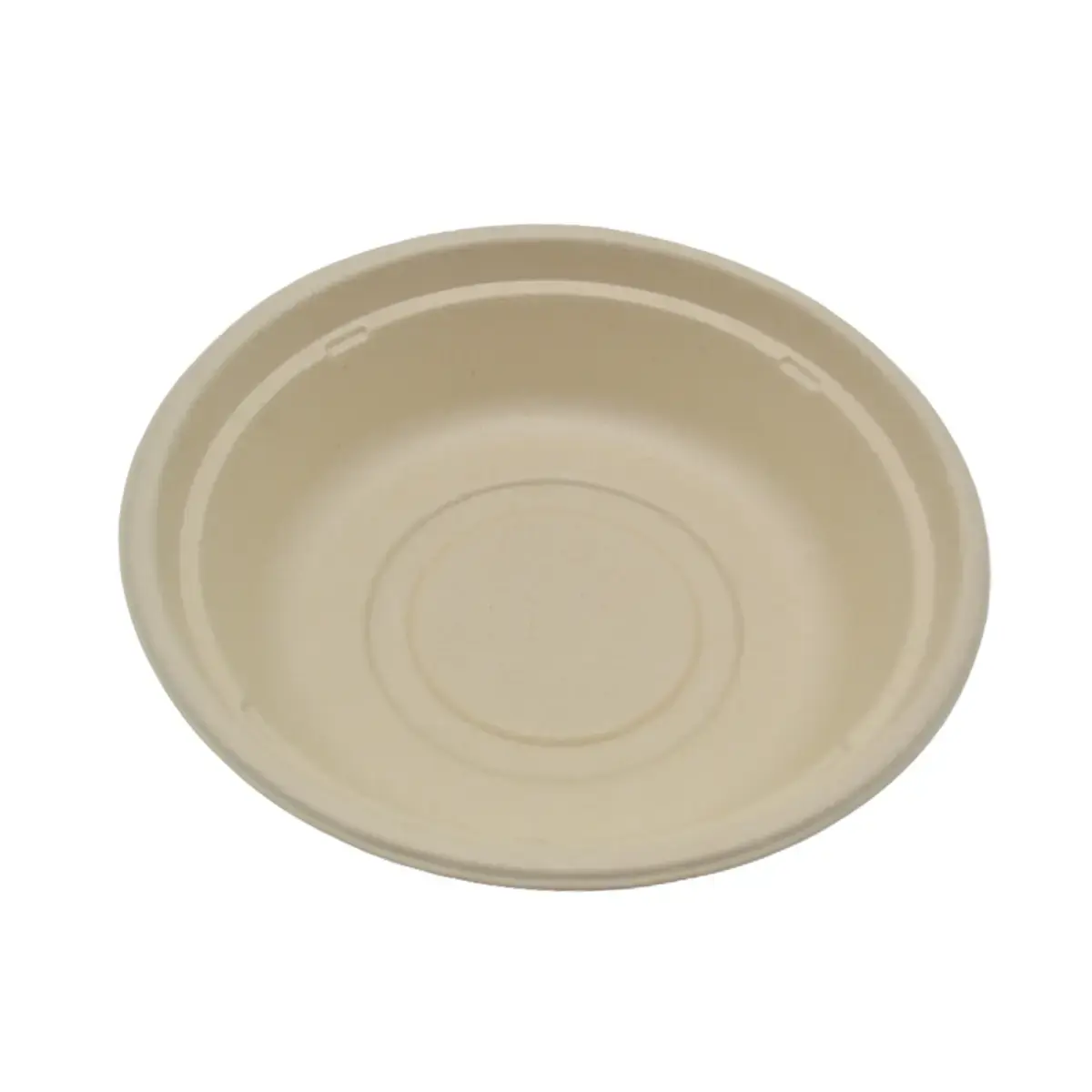 Bol salade 1000 ml fibre végétale ø 20,8 x 6 cm - Bol salade biodégradable - Lot de 50 - Saladiers-2