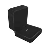 Écrin bijou pour Parure & Bracelet velours noir 7 x 7 x 4,2 cm intérieur velours - Boite bijoux – Lot de 5 - Écrins à bijoux, Coffrets à bijoux