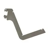 Console pour tablette magazines - Ligne Store gris métallisé pas de 50 mm