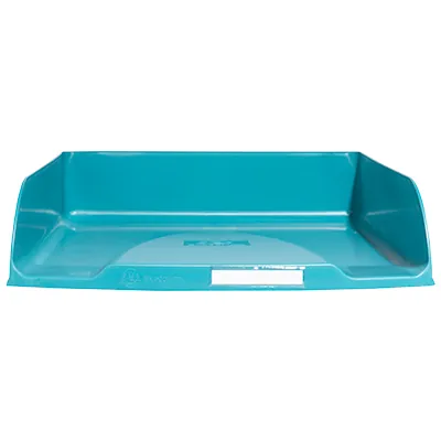 Corbeille à courrier Combo Styli Skandi bleu pacifique - Format A4+ - 500 feuilles - Corbeilles à courrier et revues-2
