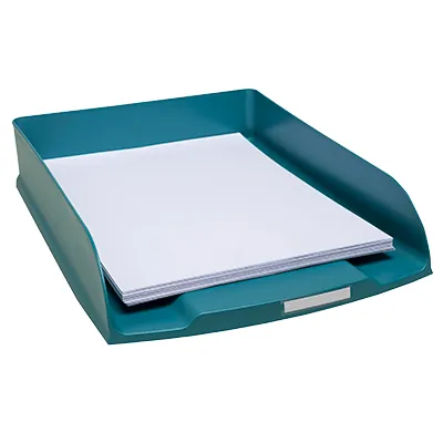 Corbeille à courrier Combo Styli Skandi bleu pacifique - Format A4+ - 500 feuilles - Corbeilles à courrier, Modules de classement-3
