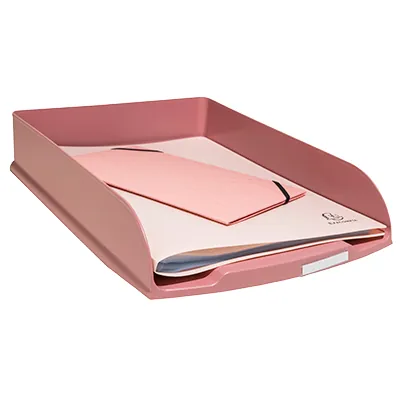 Corbeille à courrier Combo Styli Skandi vieux rose – Format A4+ - 500 feuilles - Corbeilles à courrier et revues-2
