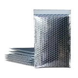 Enveloppe à bulles métallique 38 x 50 cm - Argent - Paquet de 10 - Enveloppes à bulles