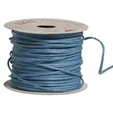 Ruban tourbillon laitonné bleu turquoise 50m - Rubans cadeaux, Rubans tissu, Cordons