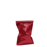Pochette cadeau métallisée rouge 20 x 35 cm - Sachet cadeau rouge - Lot de 50