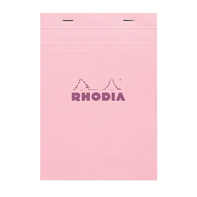 Bloc note agrafé Rhodia Reflets Pastel N°16 5/5 - 80 feuillets - 21 x 14,9 cm - Cahiers et blocs notes-2