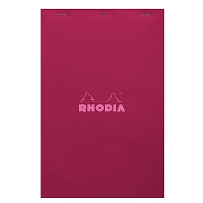 Bloc note agrafé Rhodia Reflets Pastel N°19 5/5 - 80 feuillets - 31,2 x 20,4 cm - Blocs notes, Cahiers-2
