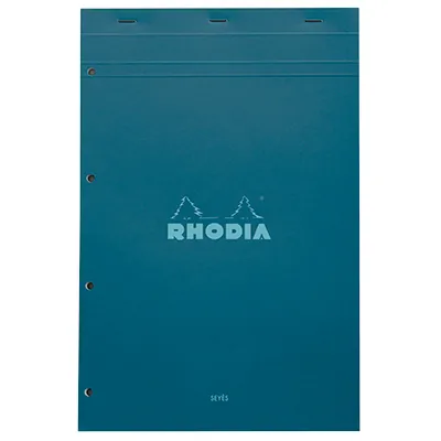 Bloc note agrafé Rhodia Reflets Pastel N°20 Séyès - 80 feuillets - 31,8 x 20,2 cm - Blocs notes, Cahiers-2