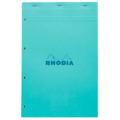 Bloc note agrafé Rhodia Reflets Pastel N°20 5/5 - 80 feuillets - 31,4 x 20,2 cm - Blocs notes, Cahiers-6