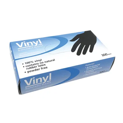Gants vinyle non poudrés - Gants jetables-5