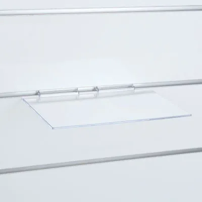 Tablette droite renforcée - Tablettes pour panneaux rainurés-2