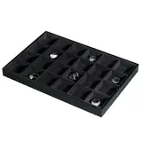 Présentoir bijoux 24 cases - Présentoirs à bijoux multifonction