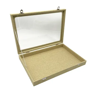 Coffret vitrine de présentation à bijoux - Coffrets vitrines bijoux-2