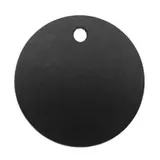 Étiquette ronde à trou kraft noir diamètre 4 cm – Paquet de 500 - Black Friday