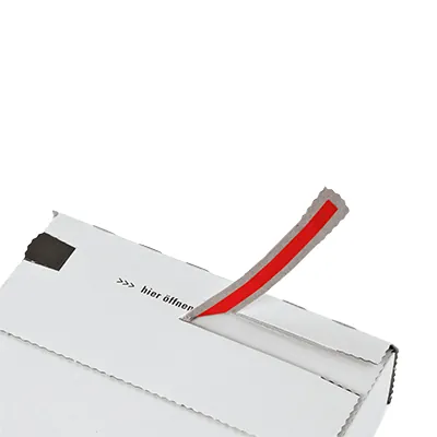 Carton d'expédition à fond automatique Blanc 30,6x18,6x12,7cm - Boîte carton - Lot de 20 - Cartons d'expédition, Boîtes carton-3