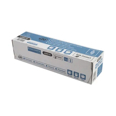 Bobine thermique Safe Contact - Rouleau TPE - Papier thermique 57 x ø 40 mm x L 18 m, mandrin 12 mm - Lot de 20 - Rouleaux TPE, Bobines thermiques-6