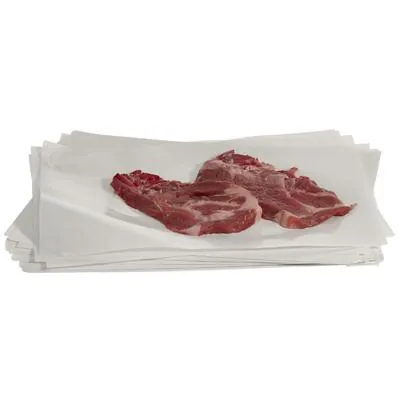 Papier ingraissable alimentaire 32 x 50 cm Blanc neutre - Papier paraffiné - Carton de 10kg - Films, papiers ingraissables et sachets papier alimentaires