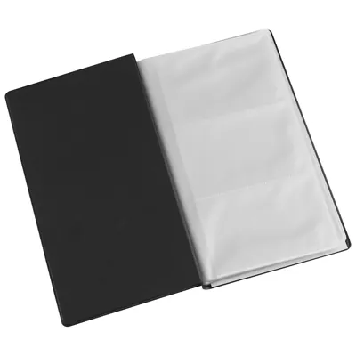 Porte cartes de visite pour 180 cartes polypropylène 18,8 x 11 cm - Protèges-documents, Porte-vues