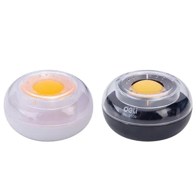 Mouilleur de bureau - Noir - ø 9 x H 3,5 cm - Luminaires bureau, Ergonomie bureautique 