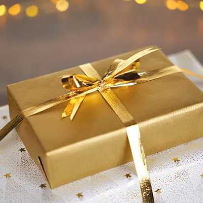 Papier cadeau kraft vergé or 70cmx100m – Rouleau professionnel - Papiers cadeaux unis-4