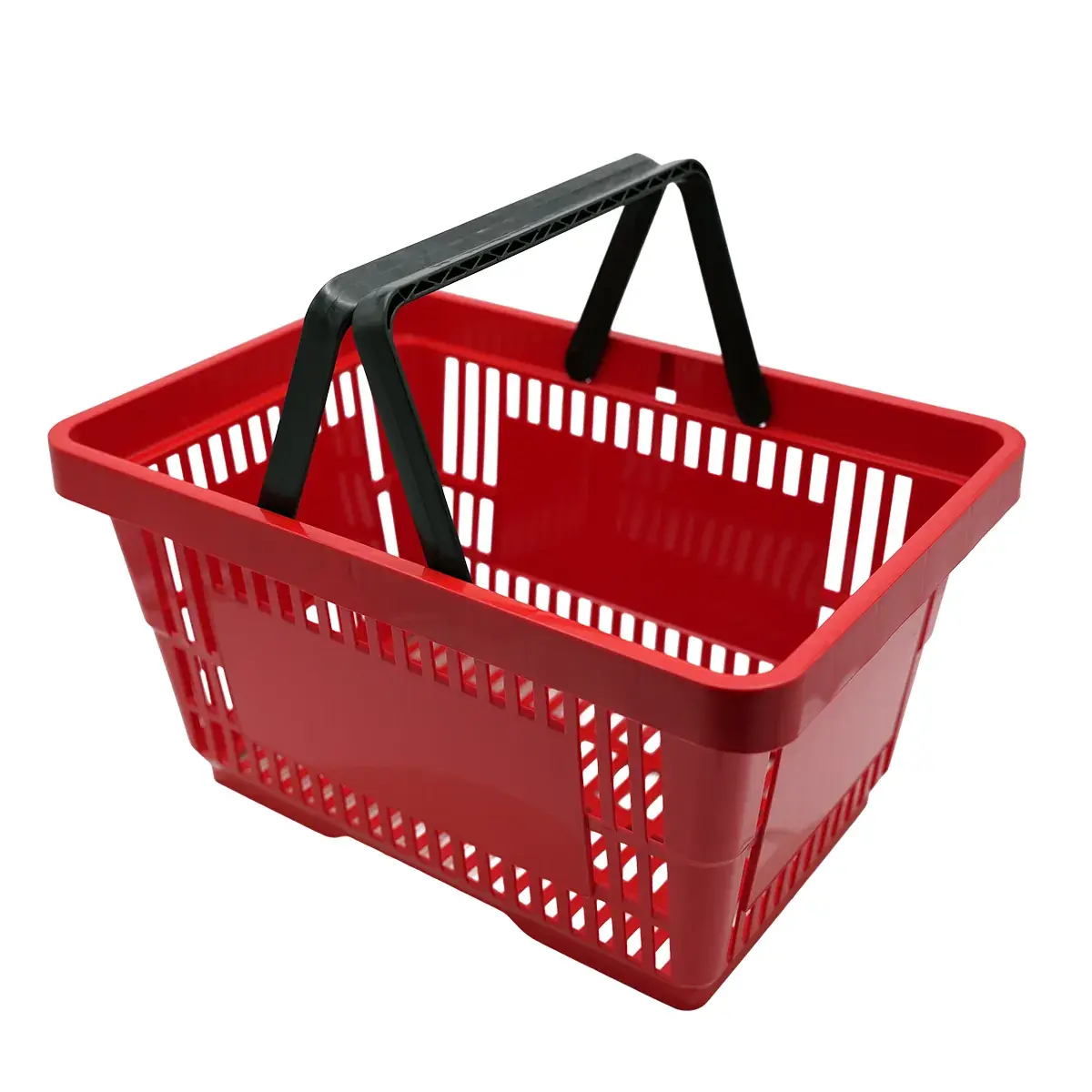 Panier libre-service 20 litres polypropylène - Rouge - Paniers magasin-3
