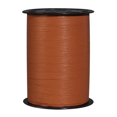 Bolduc mat marron fauve 10 mm x 250 m polypropylène - Bolducs unis