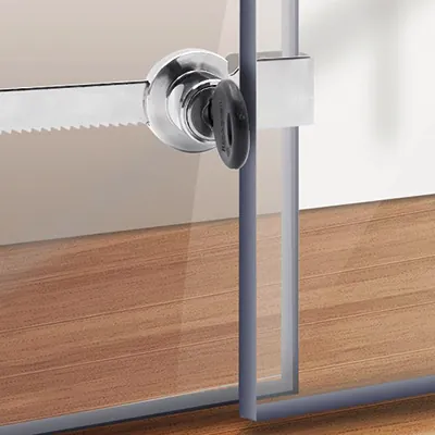 Serrure crémaillère de vitrine - Vitrines tablettes fixes-2