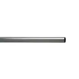 Tube ø 25mm L 3 m ép 1 mm gris en métal chromé