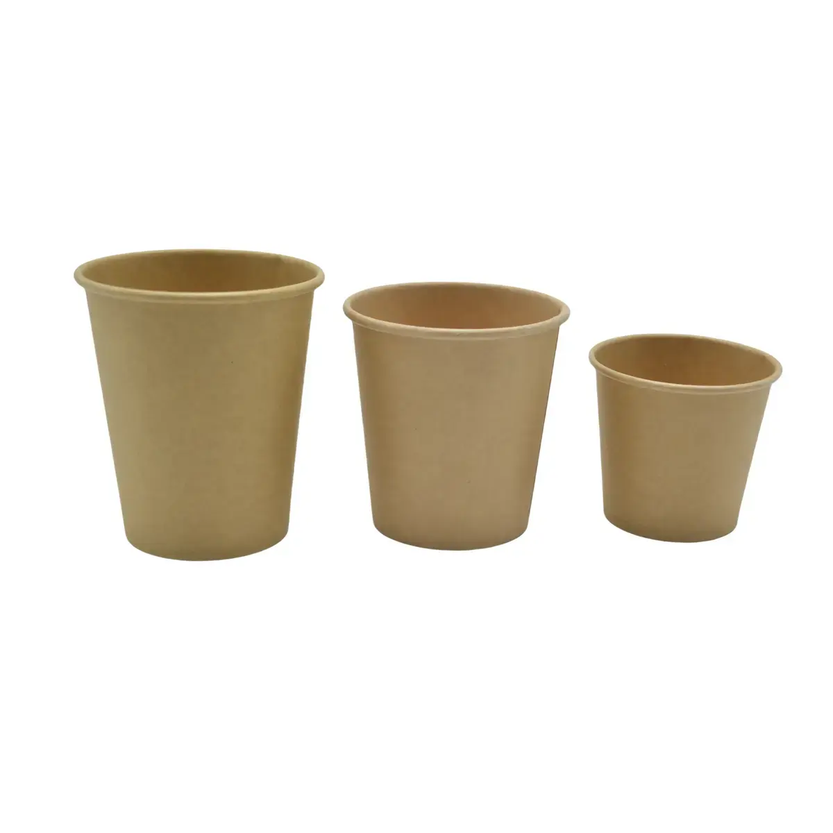Gobelet boisson chaude 23 cl / 8oz ø 7,95 x 9 cm - Gobelet carton - Gobelet café - Brun - Lot de 50 - Gobelets carton, Gobelets café-3