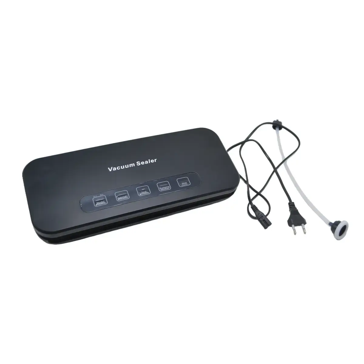 Machine sous vide professionnelle compacte noire – ABS, 35 x 15 x 9 cm, câble 122 cm - Machine sous vide, Sachets sous vide-3