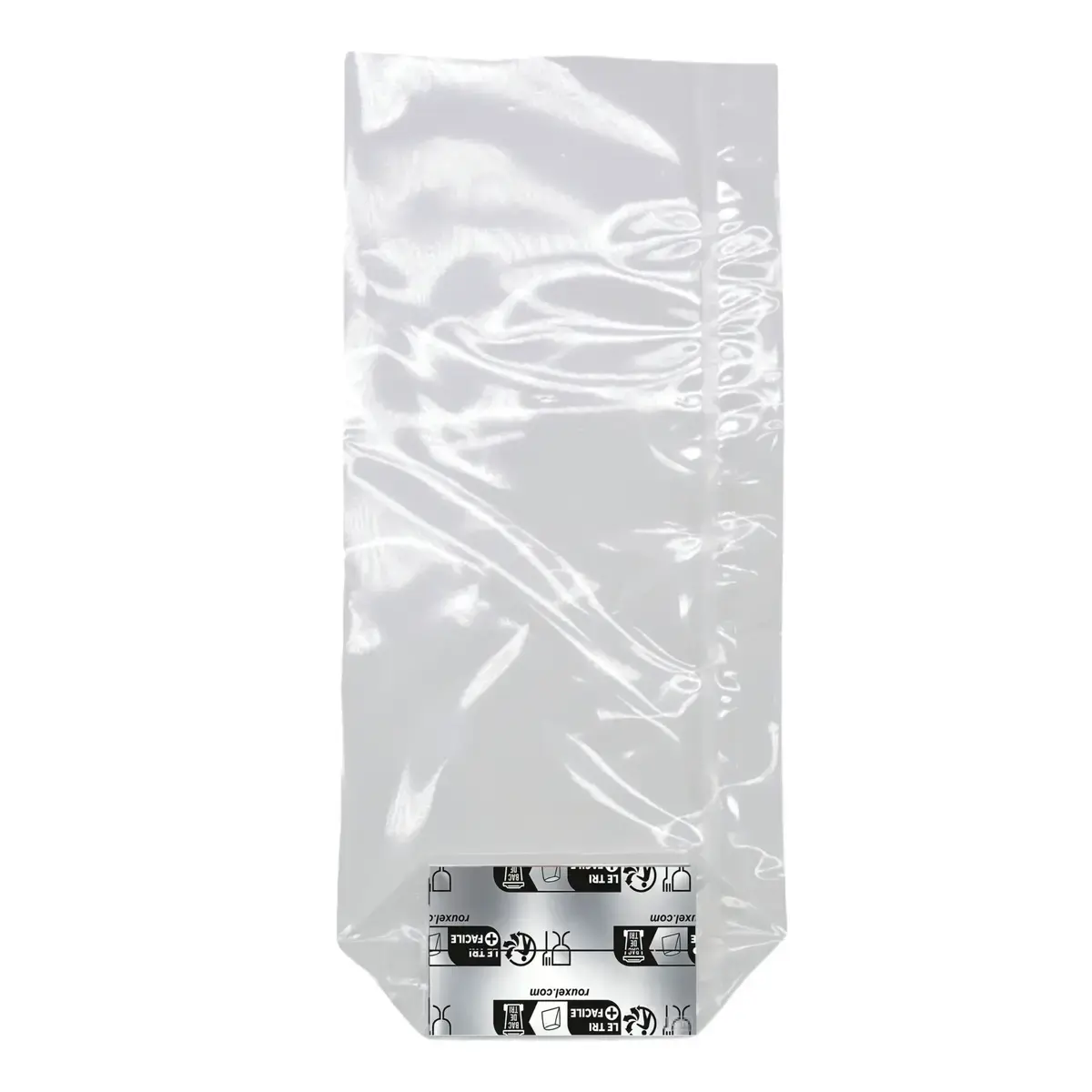 Sachet Bonbons Fond Carton Transparent 12x27 cm - Paquet de 100 - Sachets bonbon, Sachets confiserie